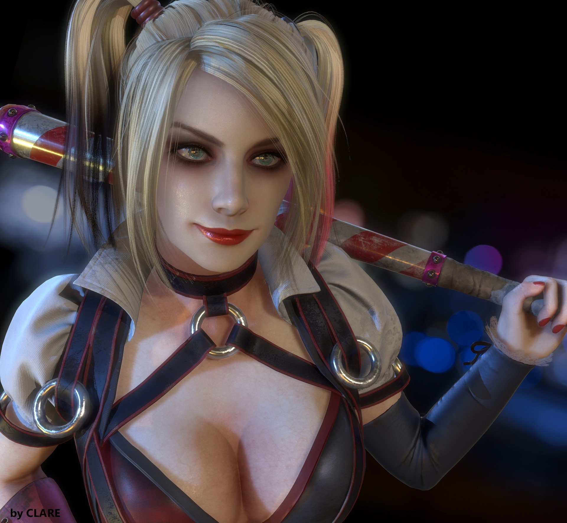 fan art, Harley Quinn Wallpaper