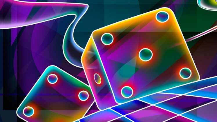 dice, Colorful HD Wallpaper Desktop Background