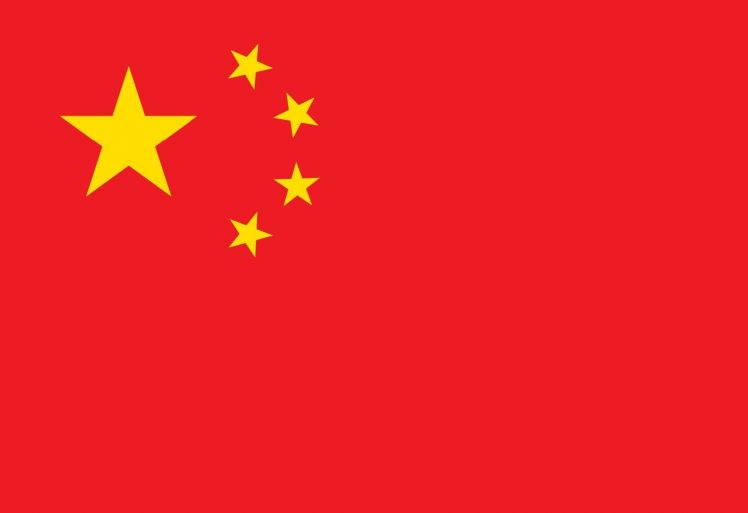 Five Starred Red flag, China HD Wallpaper Desktop Background