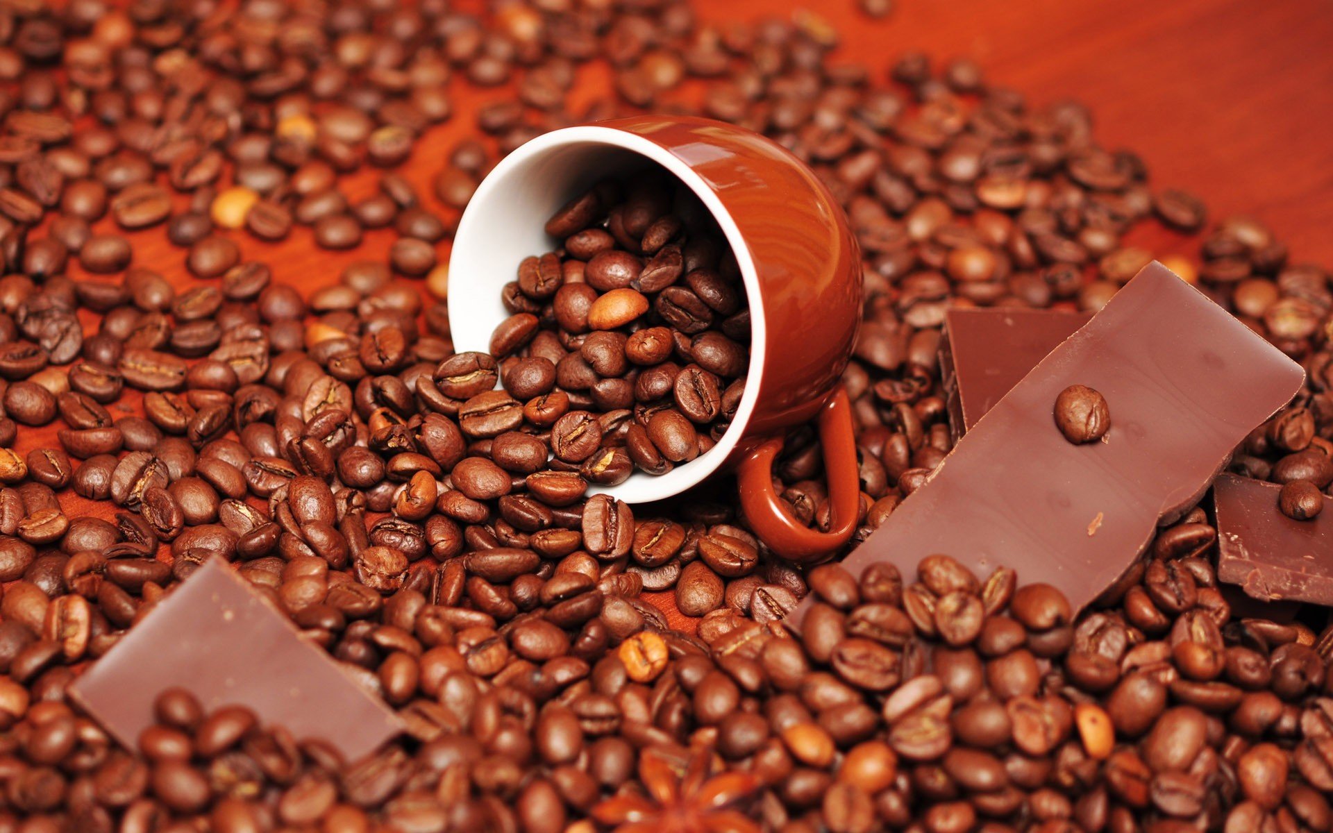coffee, Chocolate, Cup Wallpaper