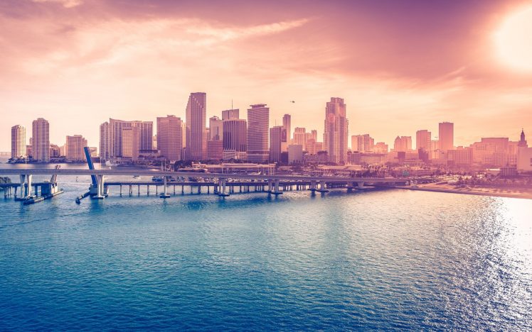 city, Photography, Florida, Miami HD Wallpaper Desktop Background