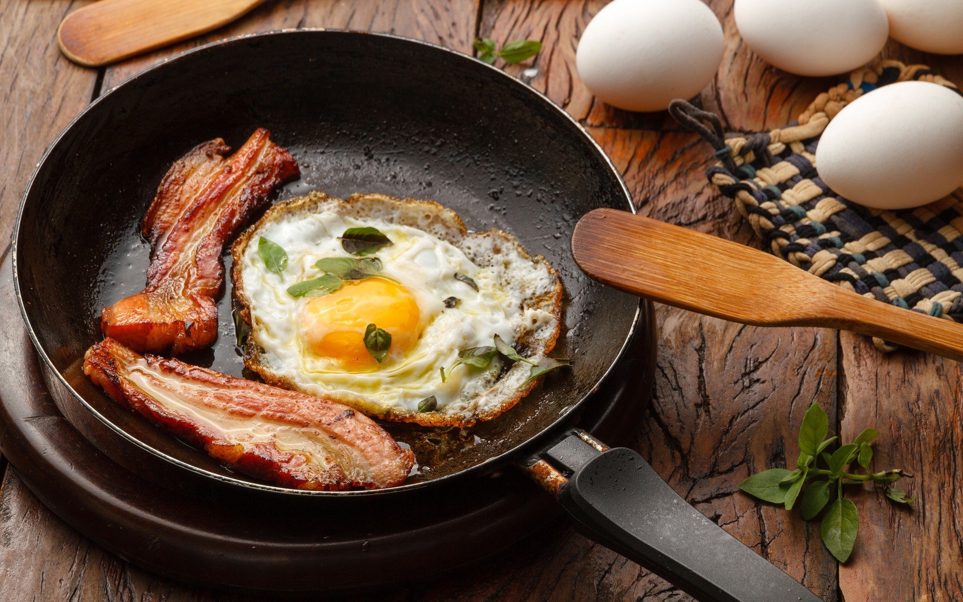 food, Lunch, Eggs, Bacon Wallpaper