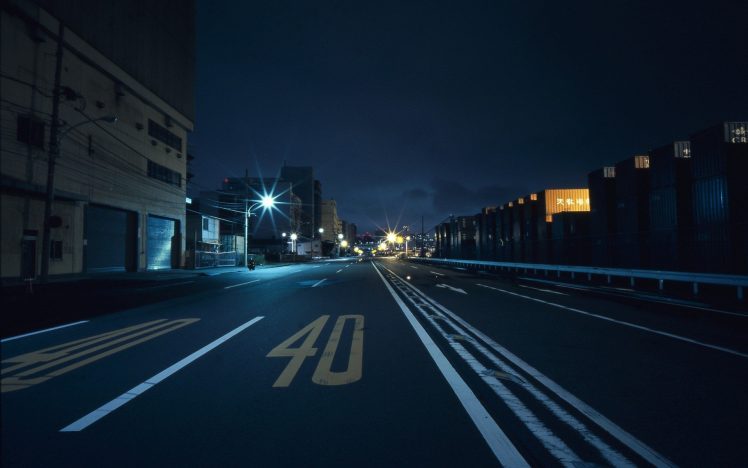 Japan, City, Street, Night HD Wallpaper Desktop Background