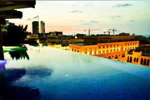 Beirut, City, Rooftops, Swimming pool