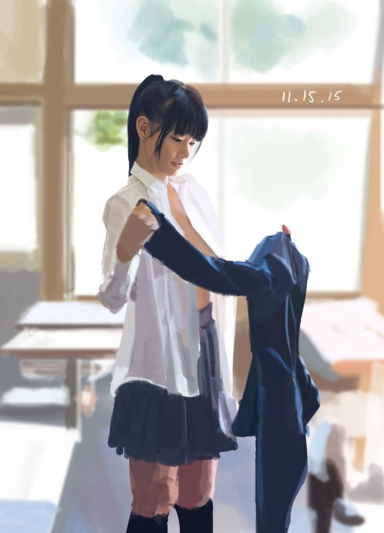 Japanese, Anime girls, 2D HD Wallpaper Desktop Background