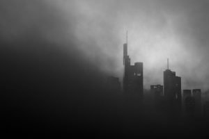 urban, City, Mist