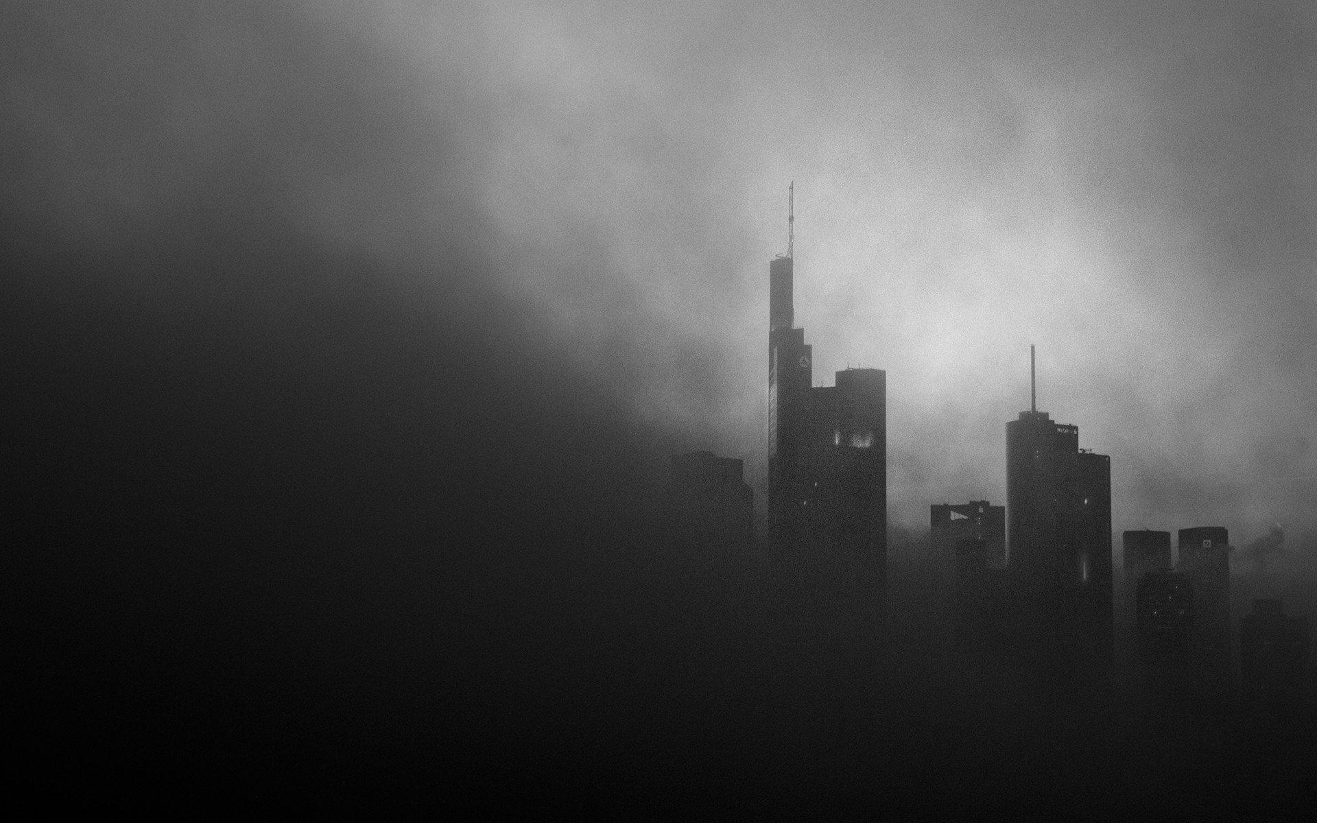 urban, City, Mist Wallpaper