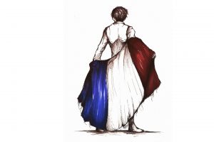 France, Sketches, Flag