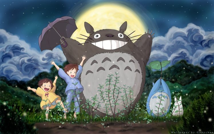 Totoro, My Neighbor Totoro, Studio Ghibli HD Wallpaper Desktop Background