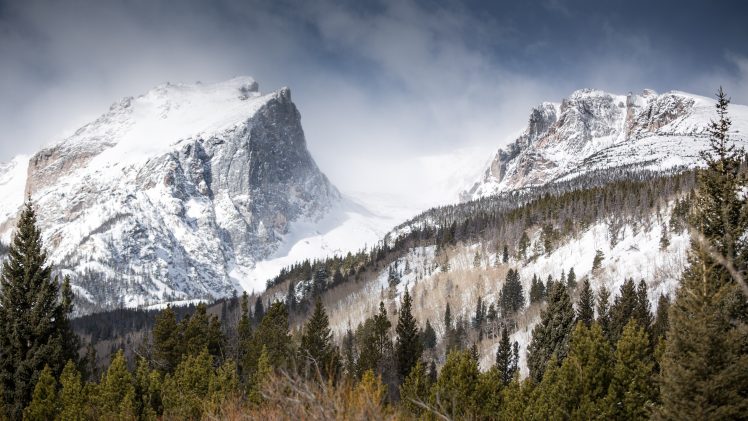 Rocky Mountains HD Wallpaper Desktop Background