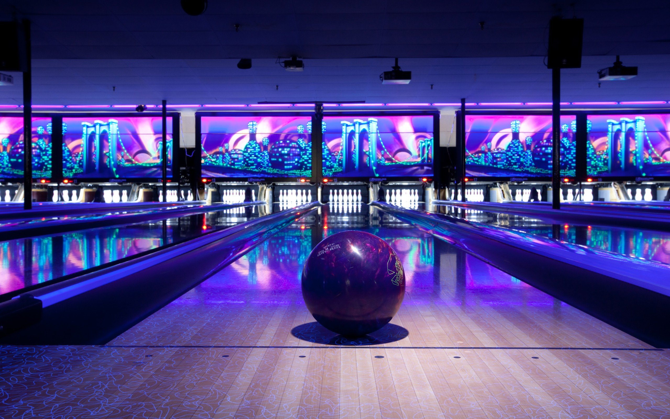 urban, Bowling Wallpaper