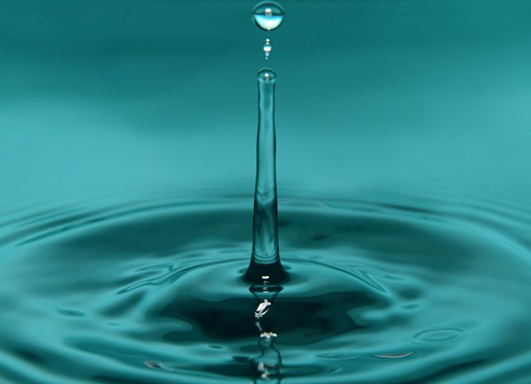 water, Macro, Blue HD Wallpaper Desktop Background