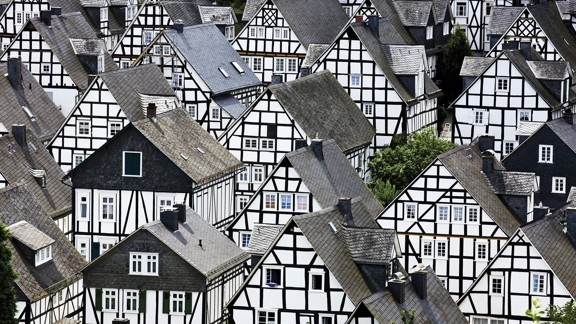 Freudenberg, Germany, House, Architecture, Town Wallpaper