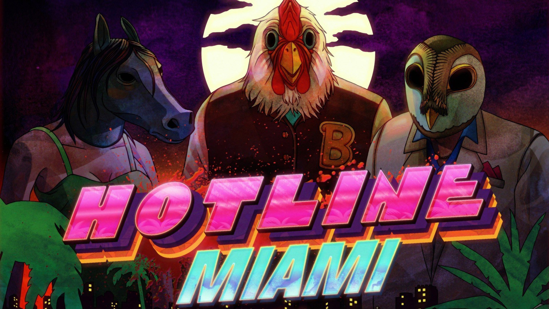 Hotline Miami, Hotline Miami 2, Pink Wallpaper