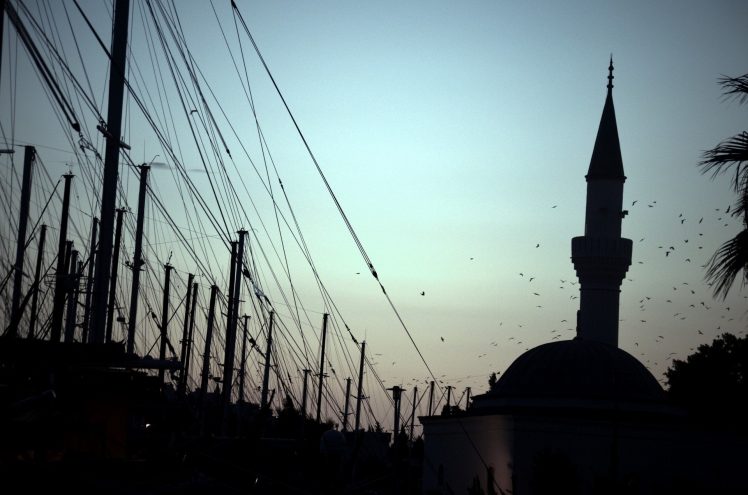 Turkey, Yachts, Mosques HD Wallpaper Desktop Background