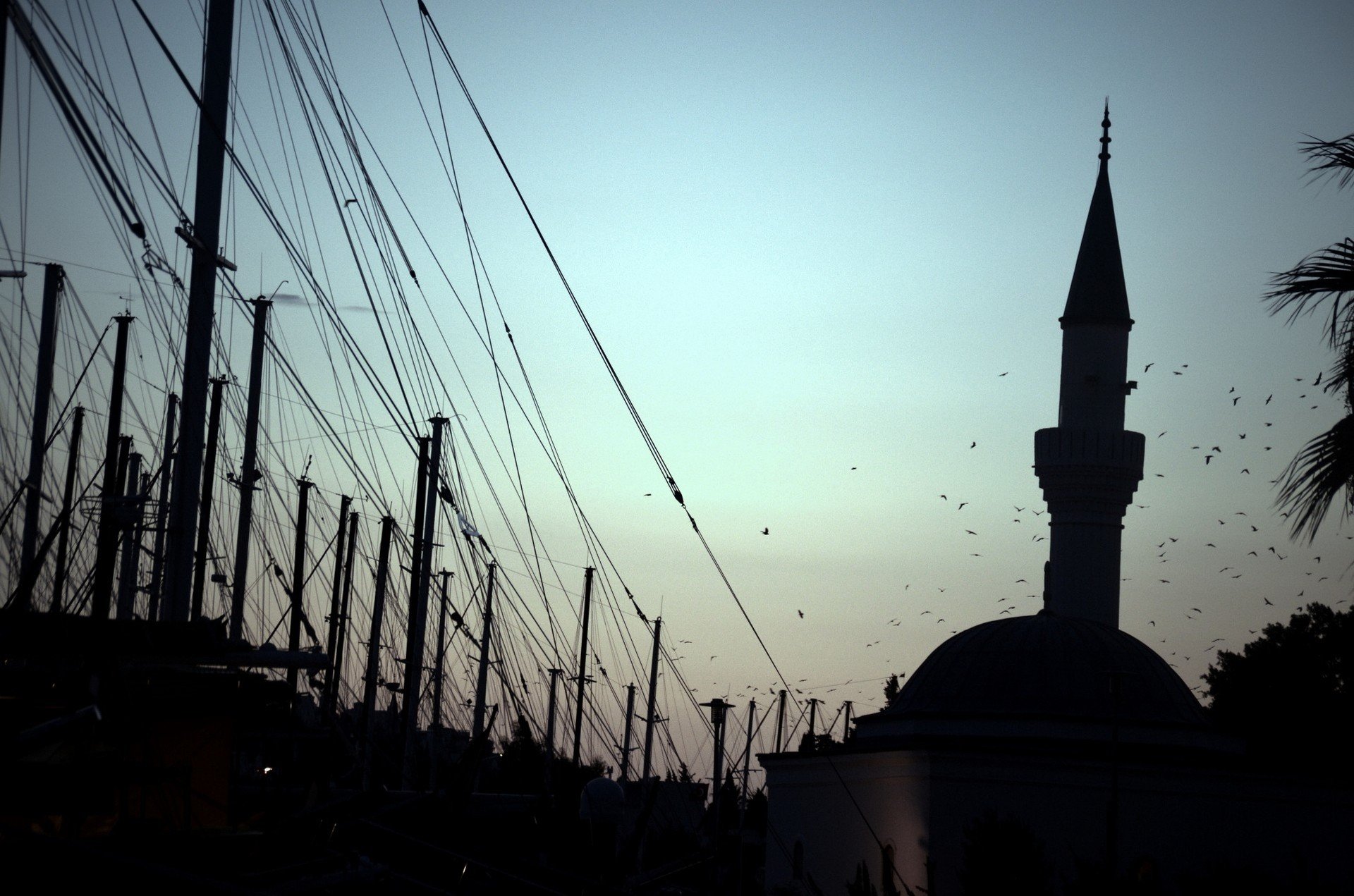 Turkey, Yachts, Mosques Wallpaper