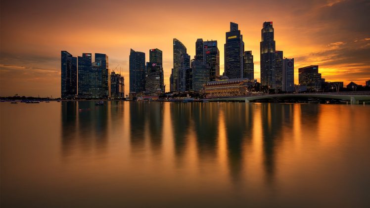 city, Singapore HD Wallpaper Desktop Background