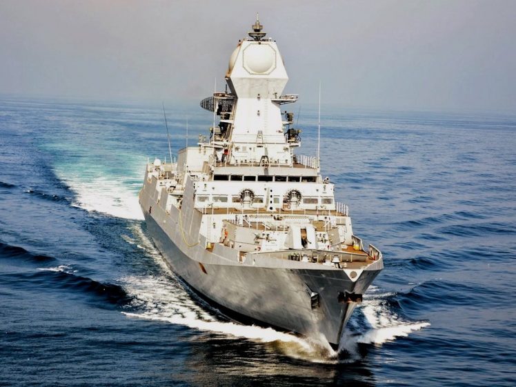 warship, Kolkata Class, Destroyer HD Wallpaper Desktop Background