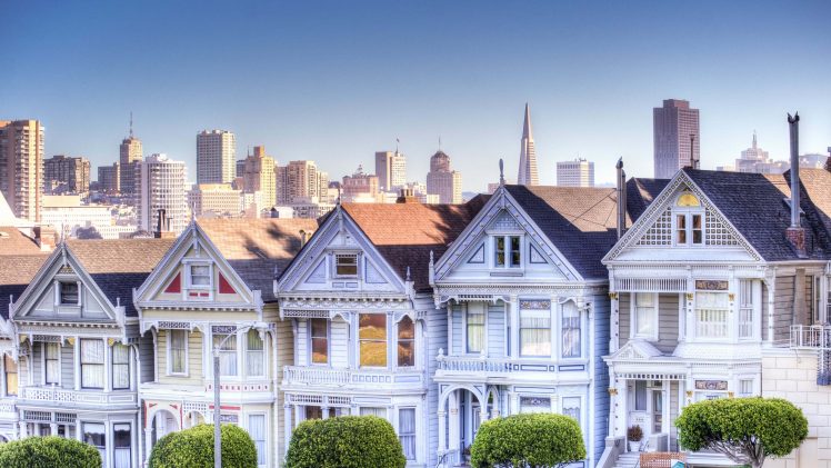 house, City, Building, Neighborhood, San Francisco HD Wallpaper Desktop Background