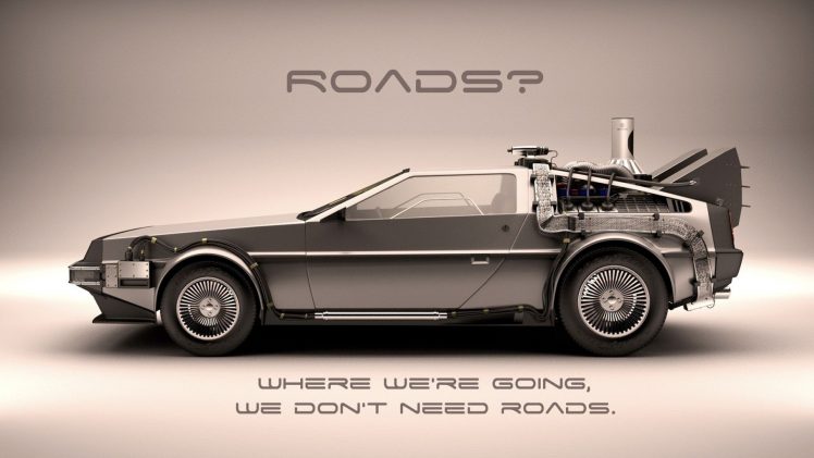 Back to the Future HD Wallpaper Desktop Background