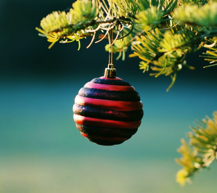 Christmas ornaments, Trees HD Wallpaper Desktop Background