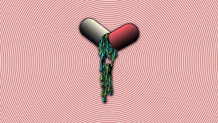 drugs, Spiral, Classic art, Pills HD Wallpaper Desktop Background