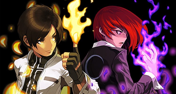 King of Fighters, Lost Saga, Iori Yagami, Kyo Kusanagi HD Wallpaper Desktop Background