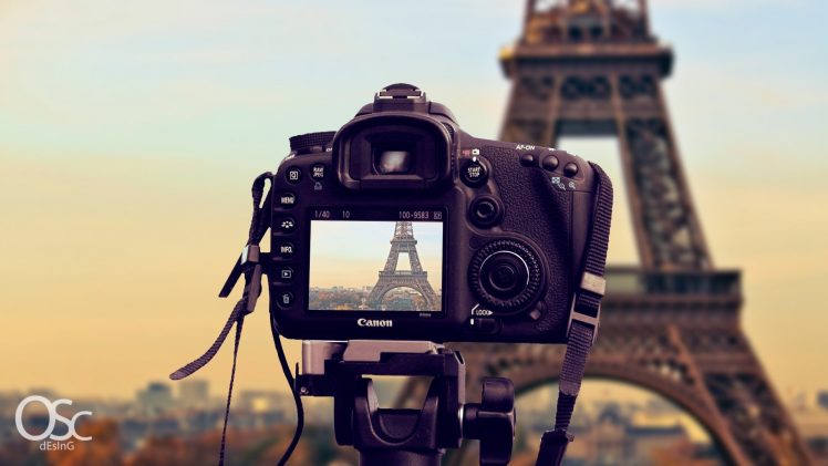 Eiffel Tower, Canon HD Wallpaper Desktop Background