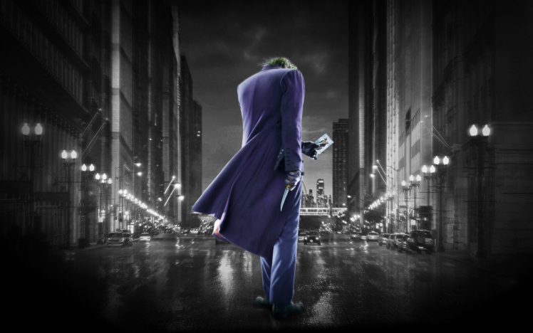 Joker, Knife, Street HD Wallpaper Desktop Background