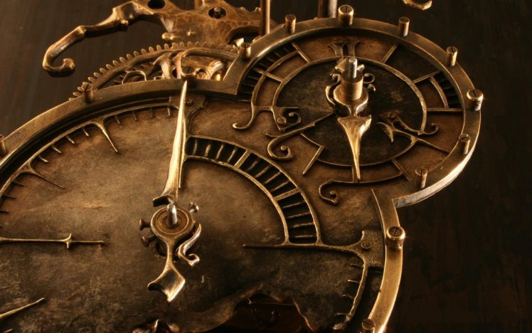 steampunk, Clocks, Time HD Wallpaper Desktop Background