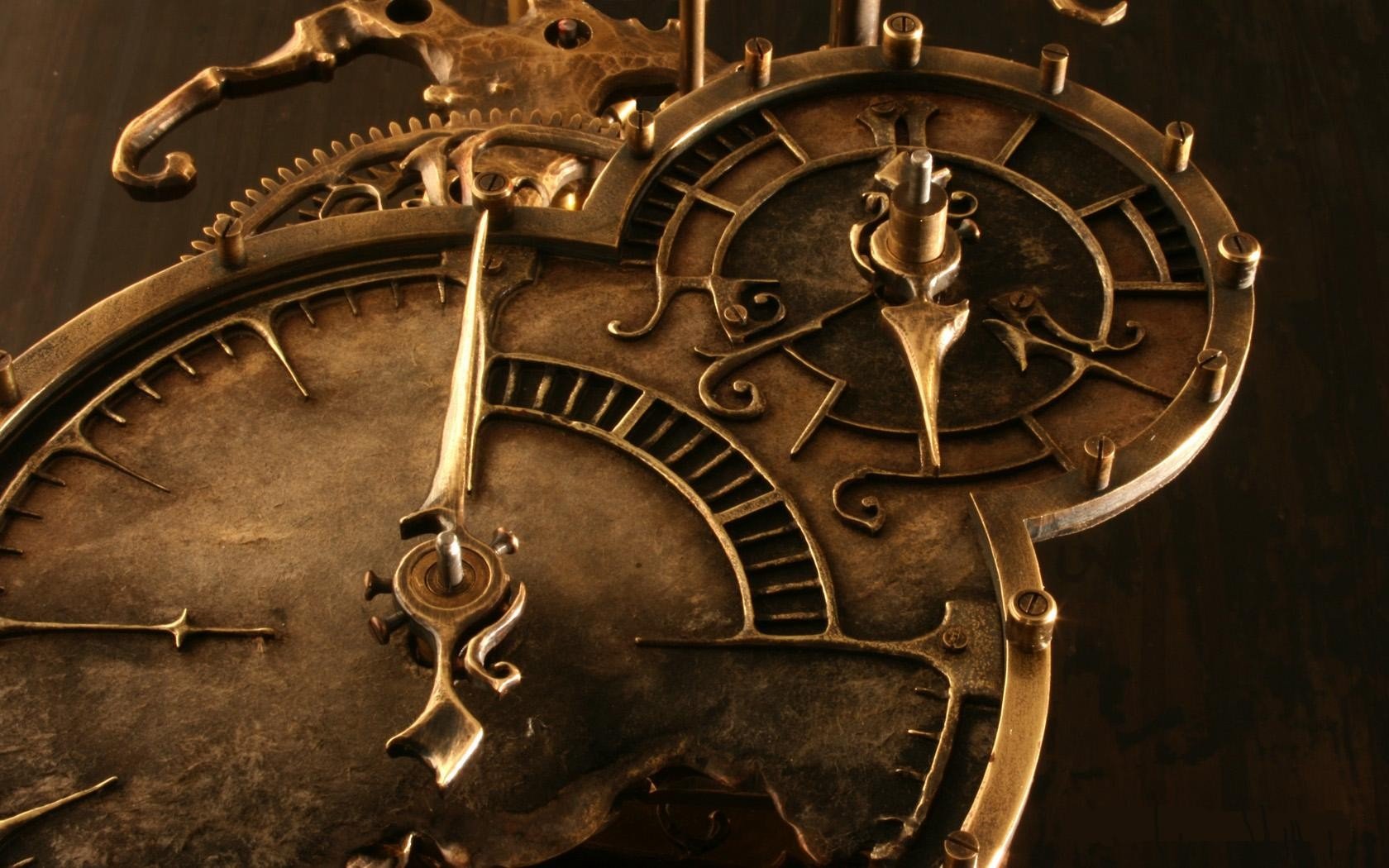steampunk, Clocks, Time Wallpaper