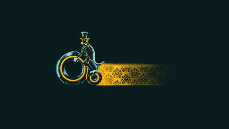 Light Cycle, Parody, Tron, Steampunk HD Wallpaper Desktop Background