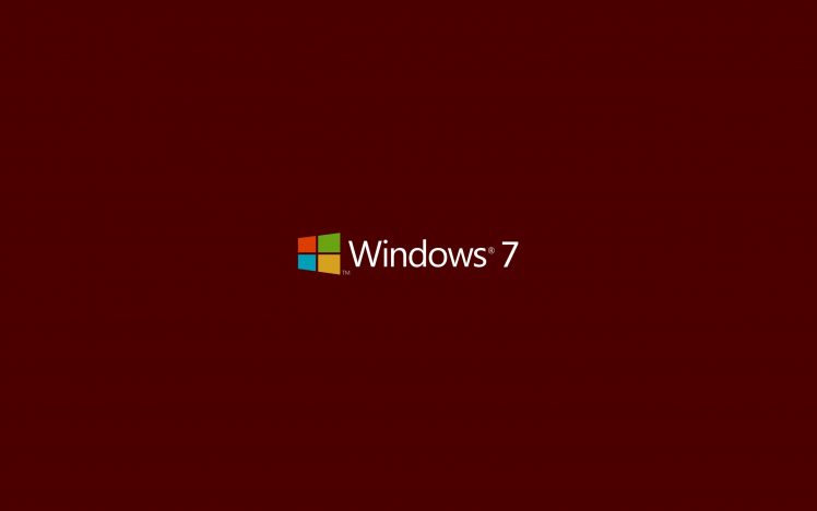 Windows 7, Microsoft Windows, Operating systems, Minimalism, Simple background, Logo HD Wallpaper Desktop Background