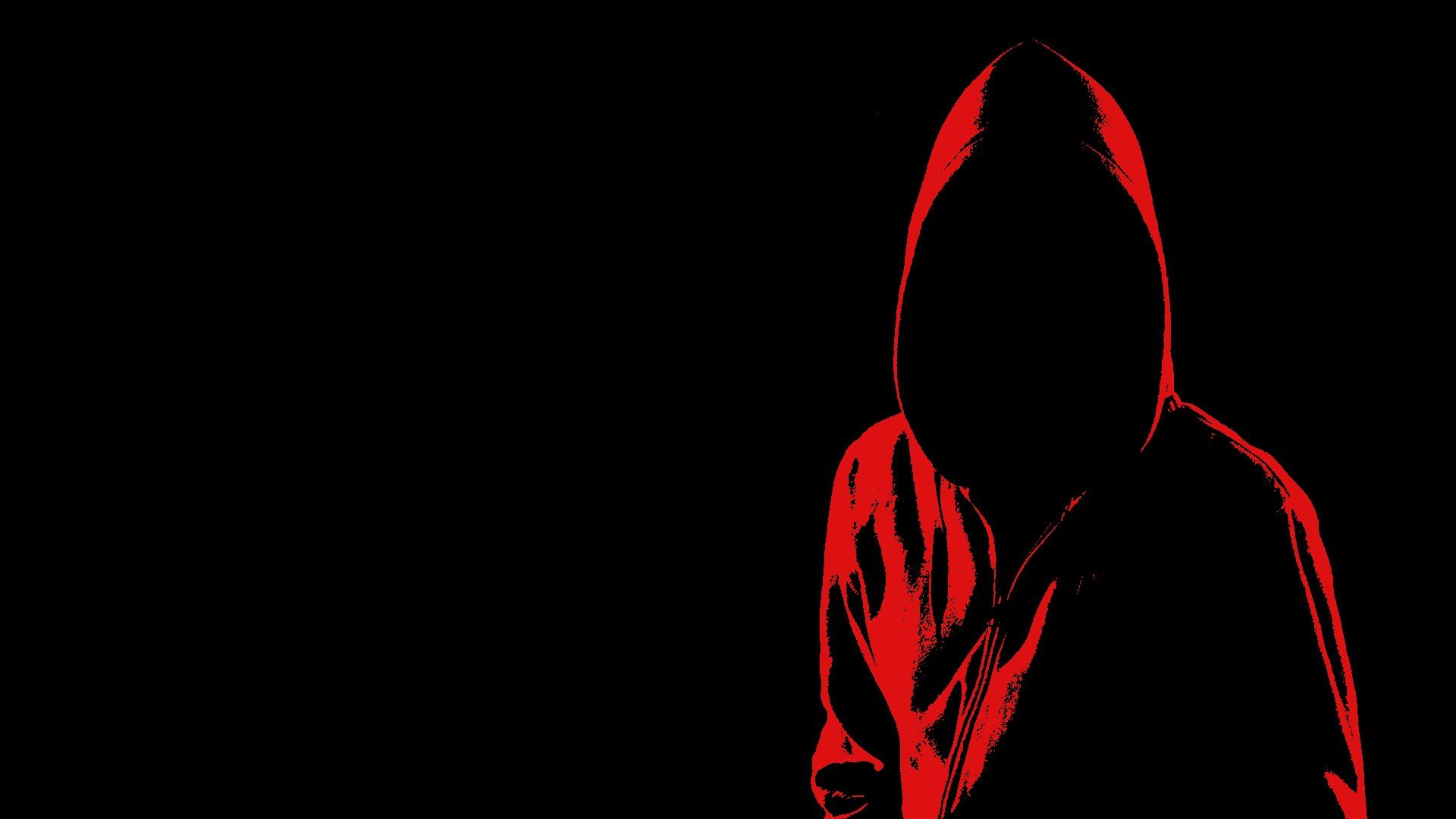 Anonymous, Red Wallpaper