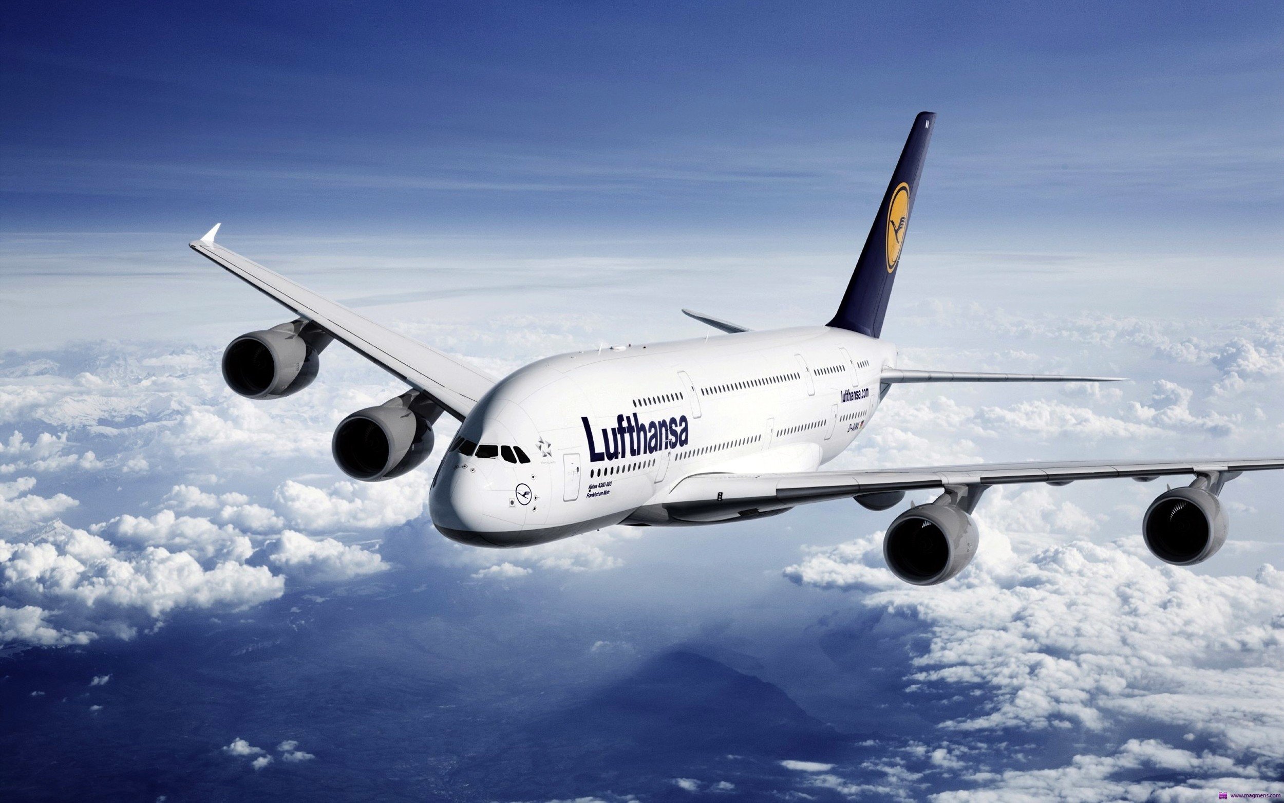 Airbus A 380 861, A380, Airbus, Airplane, Aircraft, Lufthansa Wallpaper