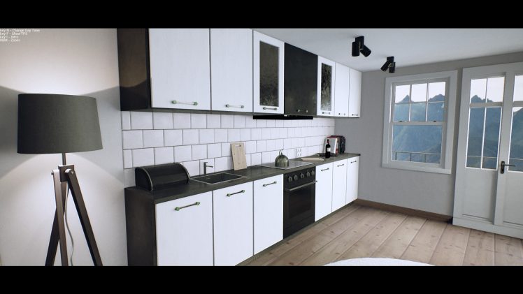 Unreal Engine 4, Archviz HD Wallpaper Desktop Background