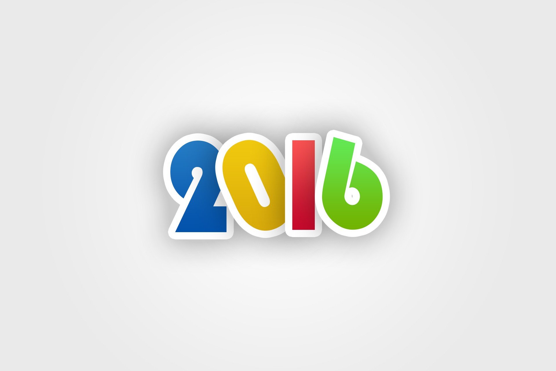 New Year, Minimalism Wallpaper
