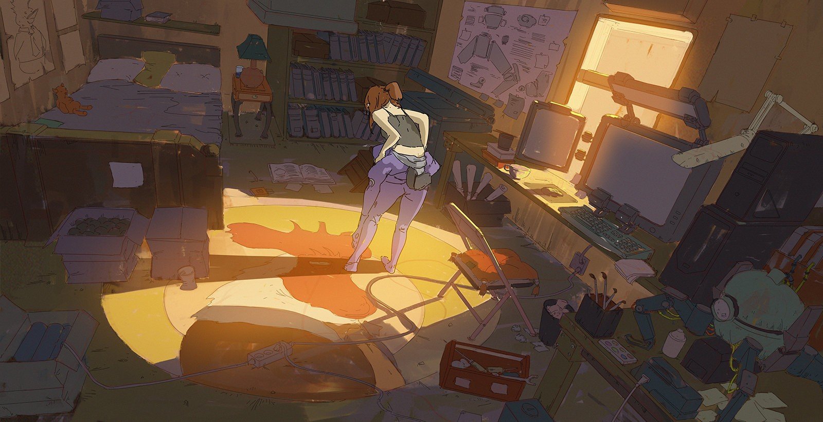 Atey Ghailan Wallpaper