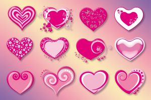 heart, Love, Valentines Day, Pink, Vectors