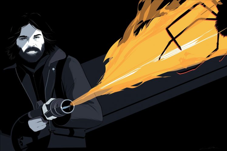 Kurt Russell, Craig Drake, The Thing, Flamethrowers HD Wallpaper Desktop Background