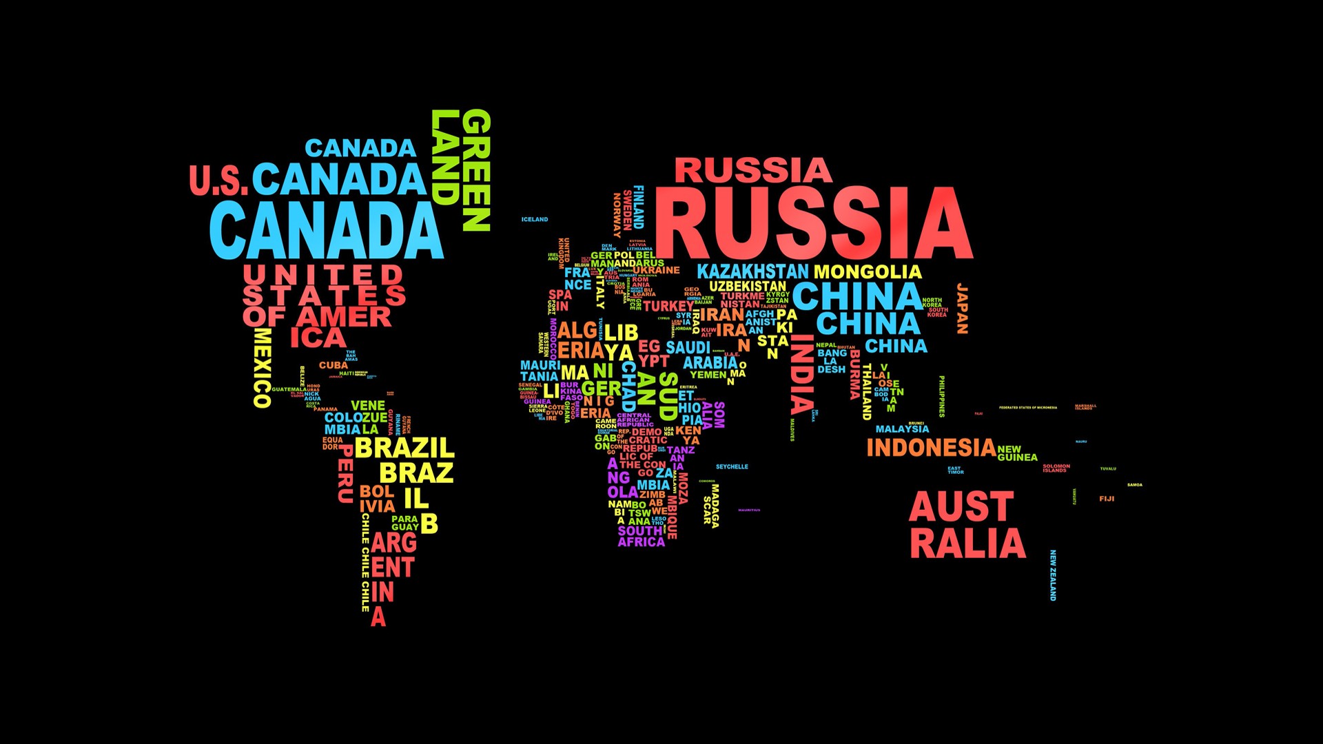 world map Wallpaper