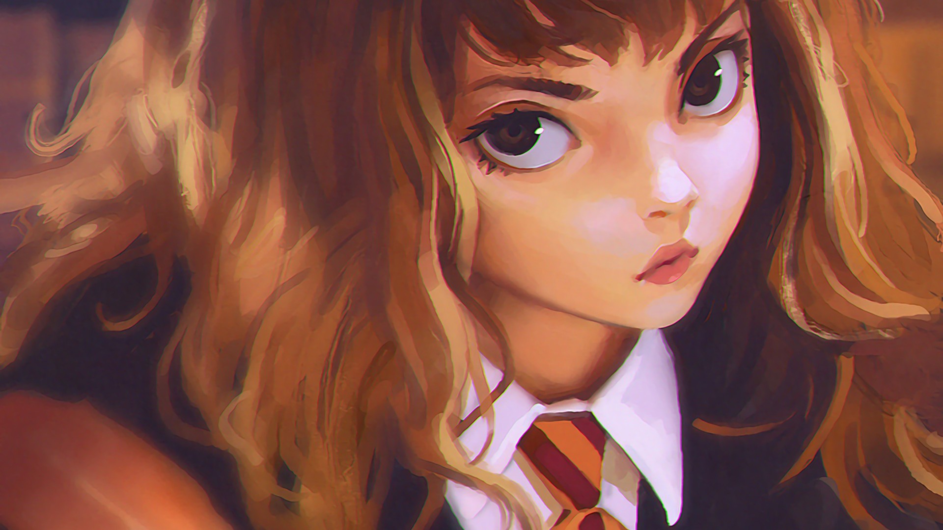 Ilya Kuvshinov, Hermione Granger, Drawing, Harry Potter Wallpaper
