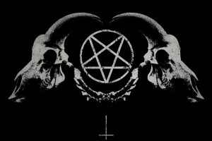 Satan, Skull, Pentagram