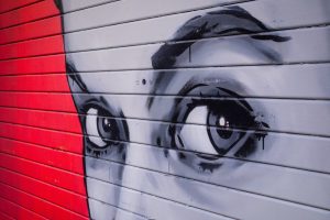 eyes, Walls, Graffiti