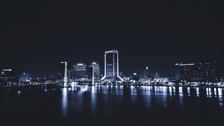 cityscape, Jacksonville HD Wallpaper Desktop Background