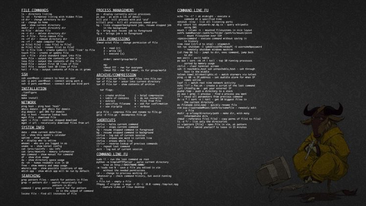 GNU, Linux, Dark, Command lines HD Wallpaper Desktop Background