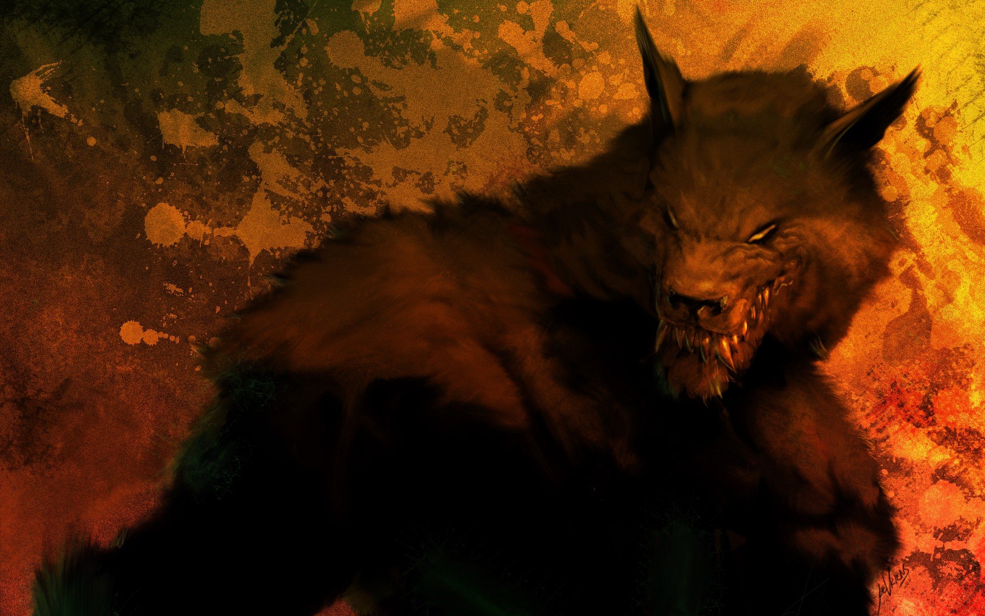 werewolves Wallpaper