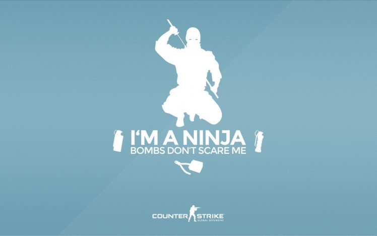 Counter Strike: Global Offensive, Ninja Defuse HD Wallpaper Desktop Background