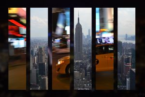 New York City, Taxi, Skyline