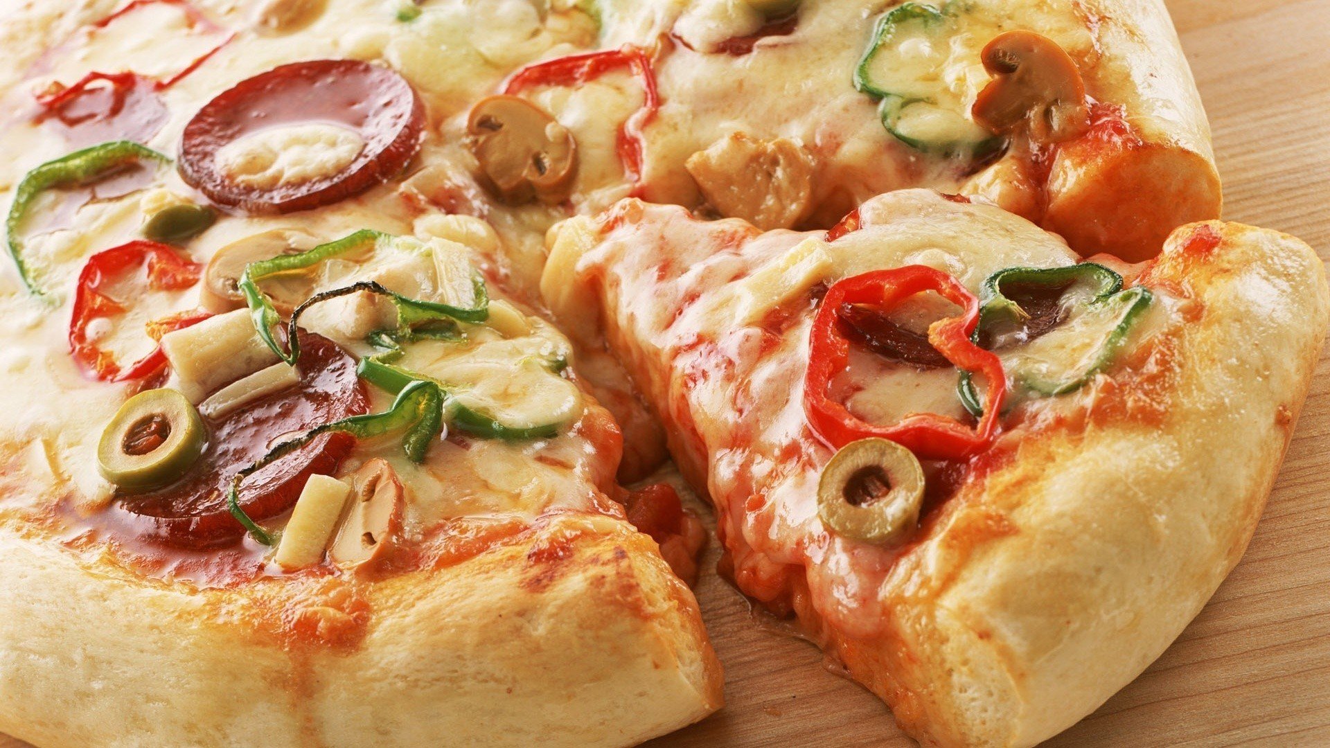food, Pizza Wallpaper